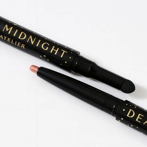 DEAR MIDNIGHT ATELIER Dual Ended Eye Shadow Stick + Blender in PEACH BELLINI 🍑